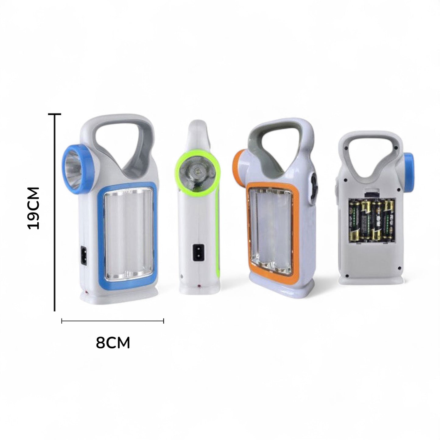 LAMPARA LED 19X8CM PORTATIL