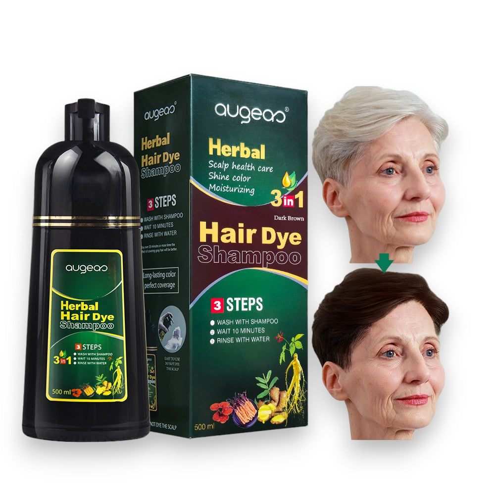 CHAMPU HERBAL 500ML CASTAÑO OSCURO C6