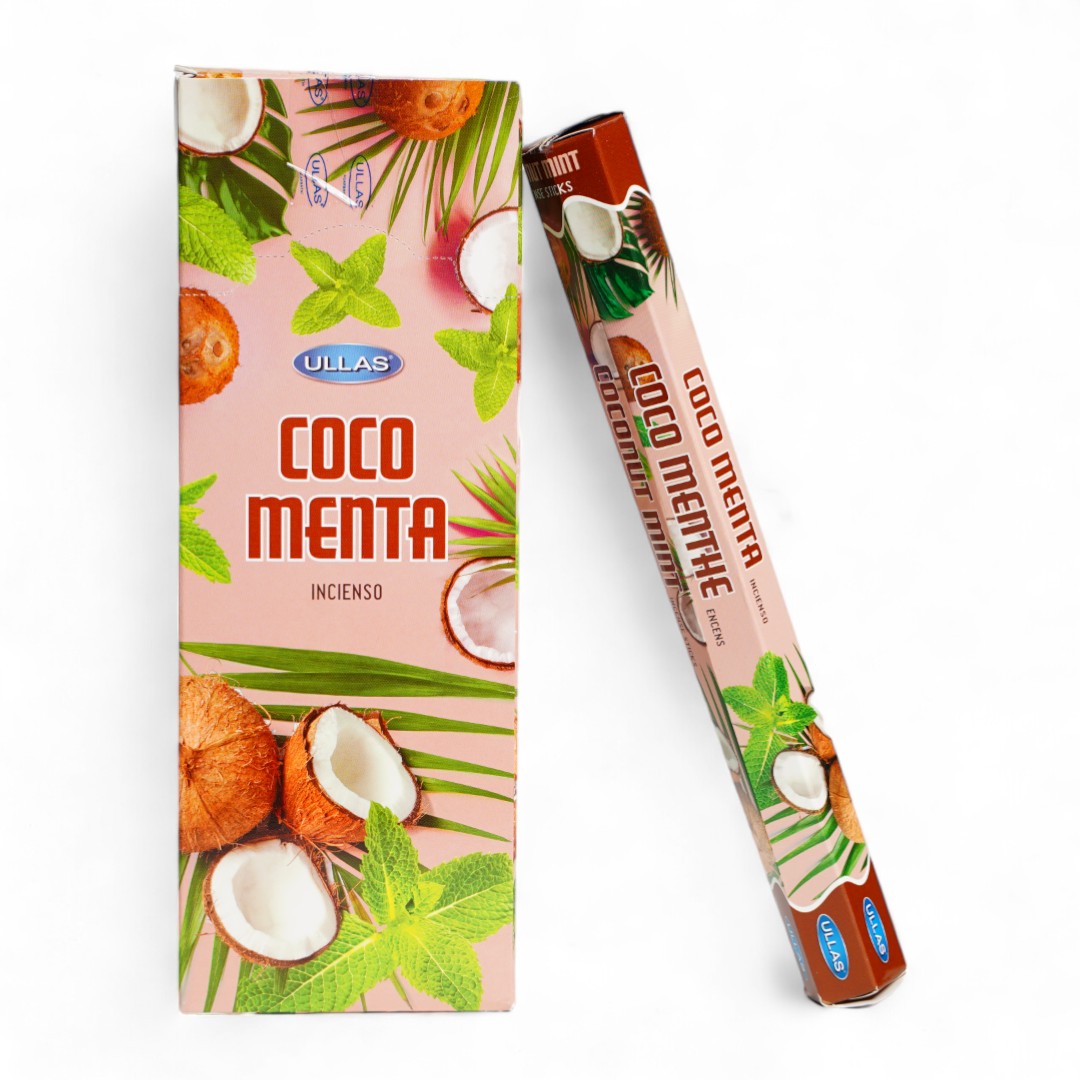 INCIENSO COCO-MENTA (CJA D/6 TUBOS)
