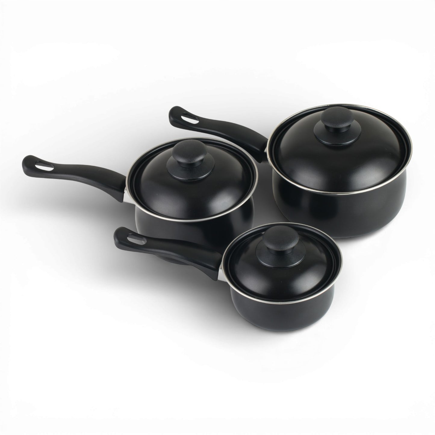 OLLAS 3 PZA C/TAPA 14/16/18CM