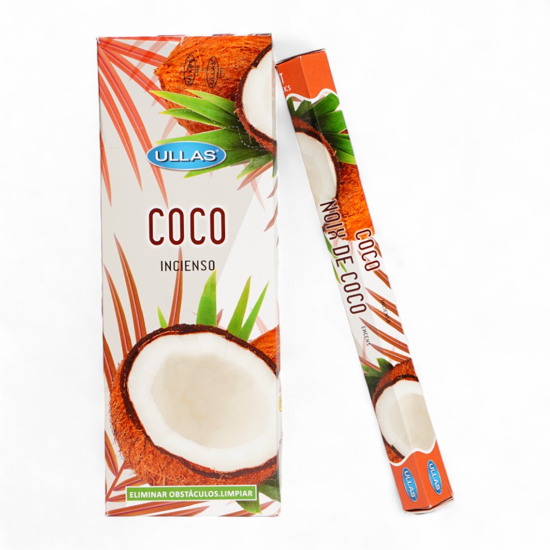 INCIENSO COCO (CJA D/6 TUBOS)
