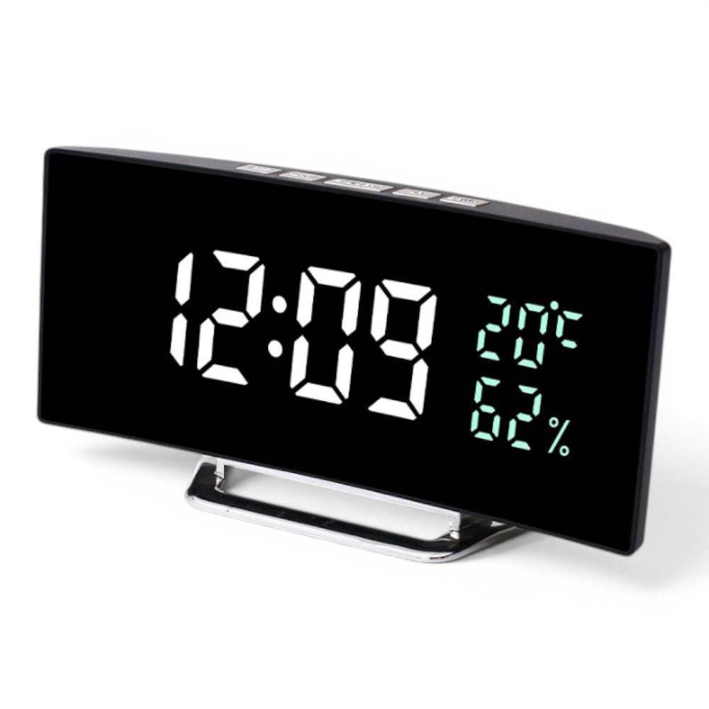 RELOJ DIGITAL C/TERMOMETRO Y HIGROMETRO