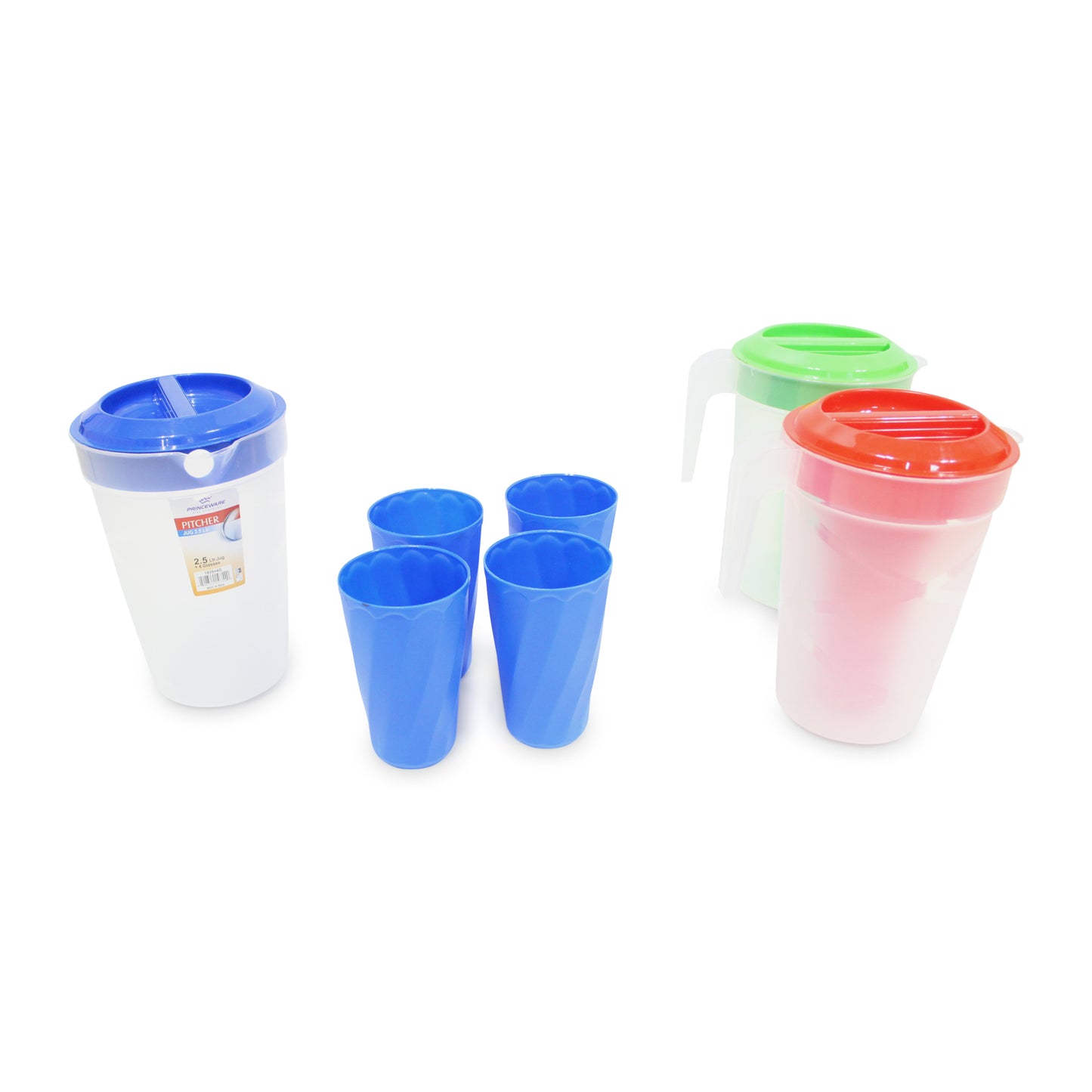 JARRA PLASTICA 2.5LT+4VASO