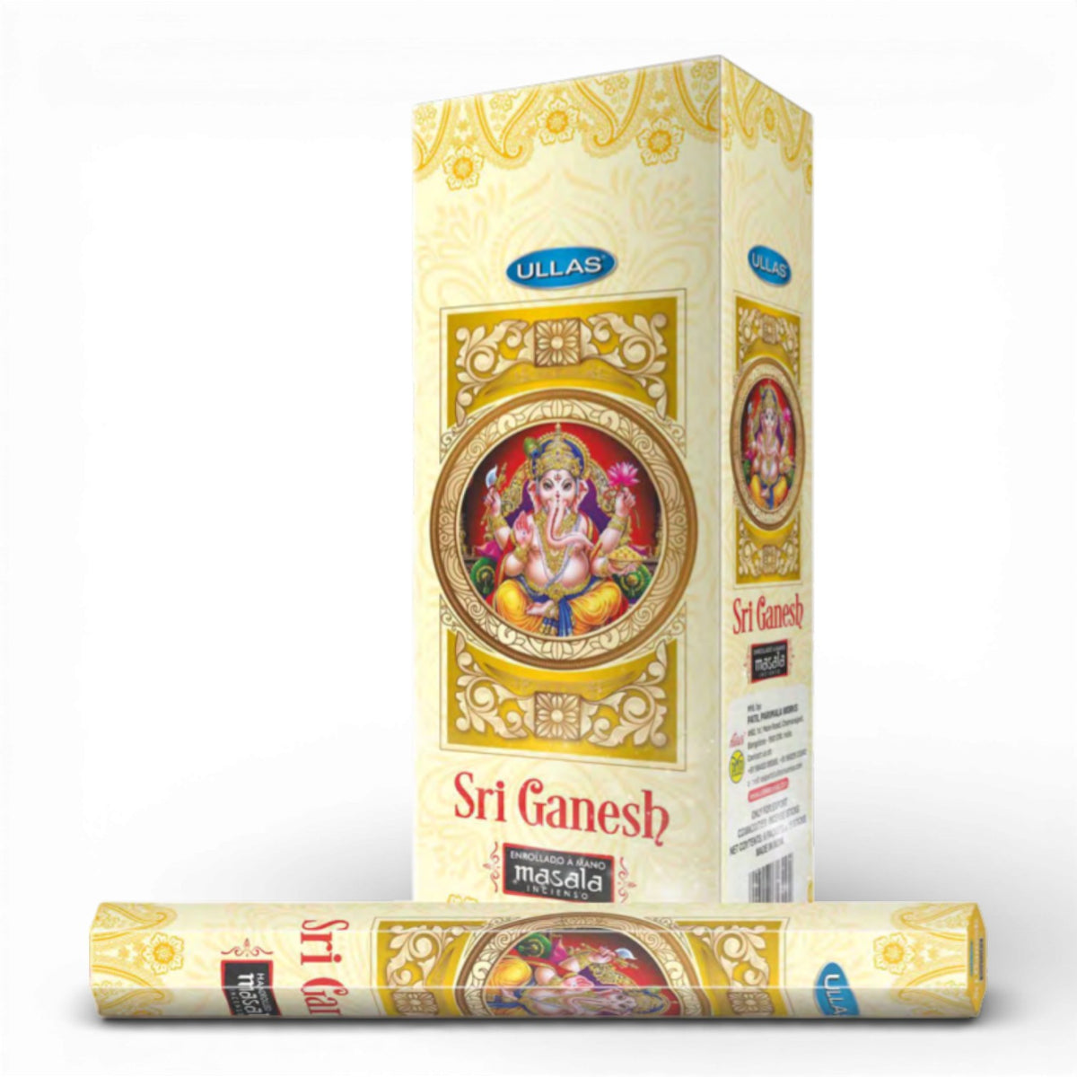 INCIENSO SRI GANESH (CJA D/6 TUBOS)