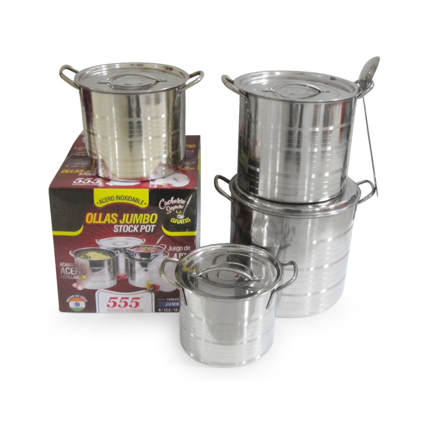 OLLAS STOCKPOT JUMBO (9/13.5/18/22.5L)