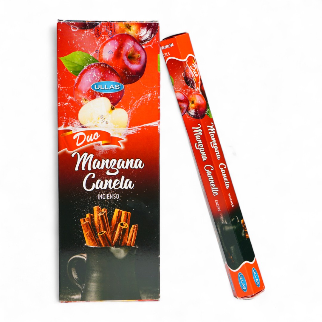 INCIENSO MANZANA CANELA (CJA D/6 TUBOS)