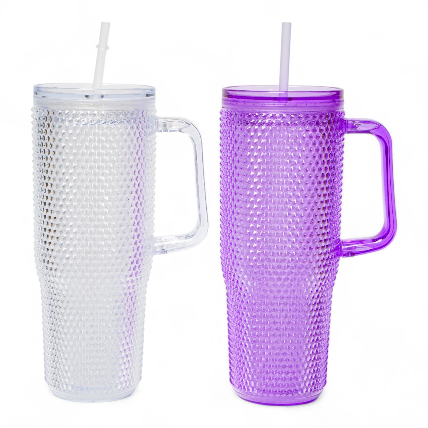 VASO PLASTICO C/CARRIZO 900ML