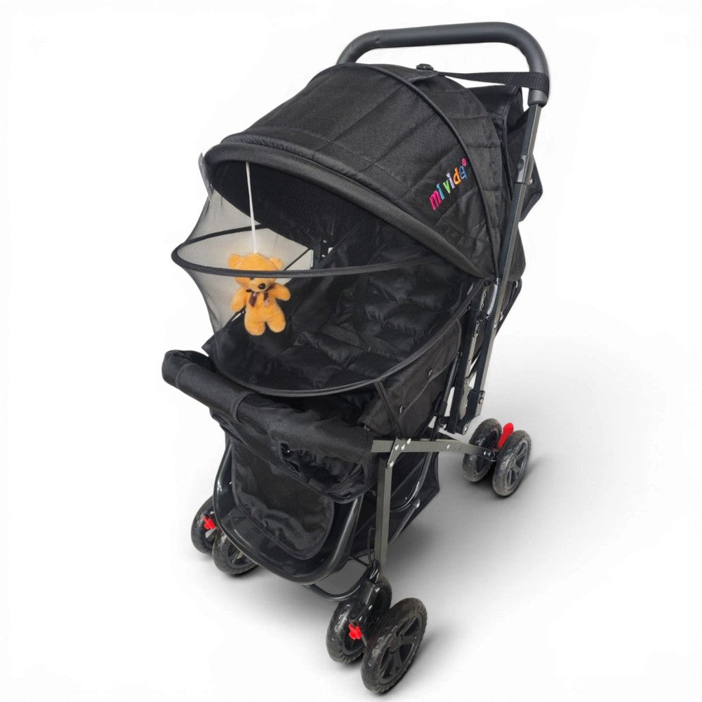 COCHE PARA BEBE NEGRO