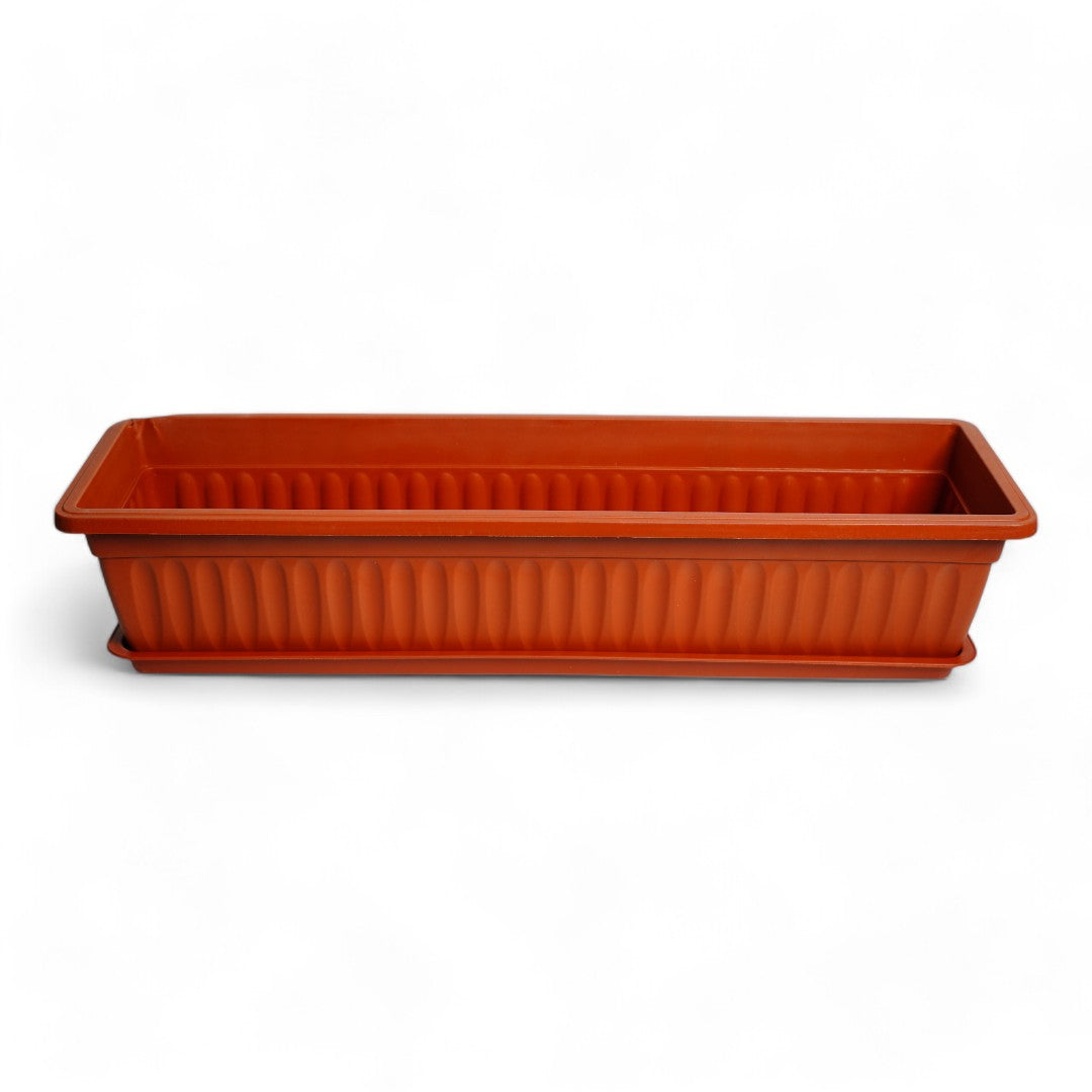 MACETERO PLASTICO RECTANGULAR 71X21X15.5CM