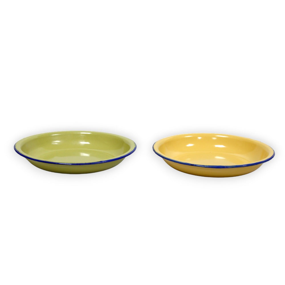 PLATO ESMALTADO HONDO 18CM