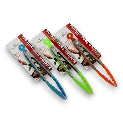 PINZA DE COCINA 21.6CM PLASTICA