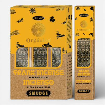 INCIENSO ORGANICO FRANKINCENSE (PAQ DE 10 UNI~25 GRAMOS)