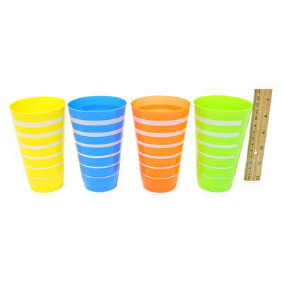 VASO PLASTICO 4 PZA (500ML)