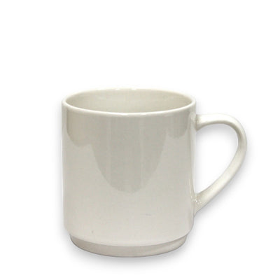 TAZA DE PORCELANA BLANCO 9X9CM