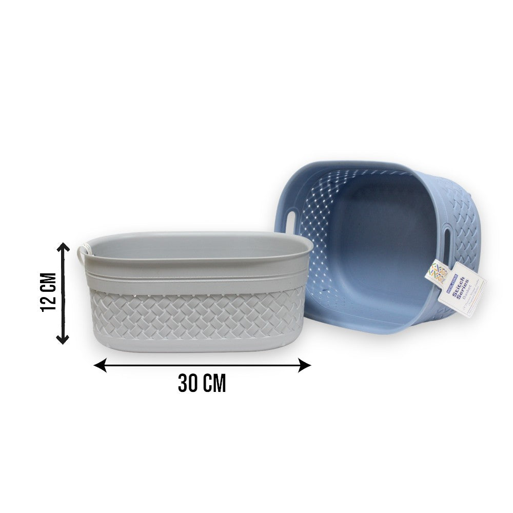 CANASTA PLAST MEDIANA 30X23X12CM