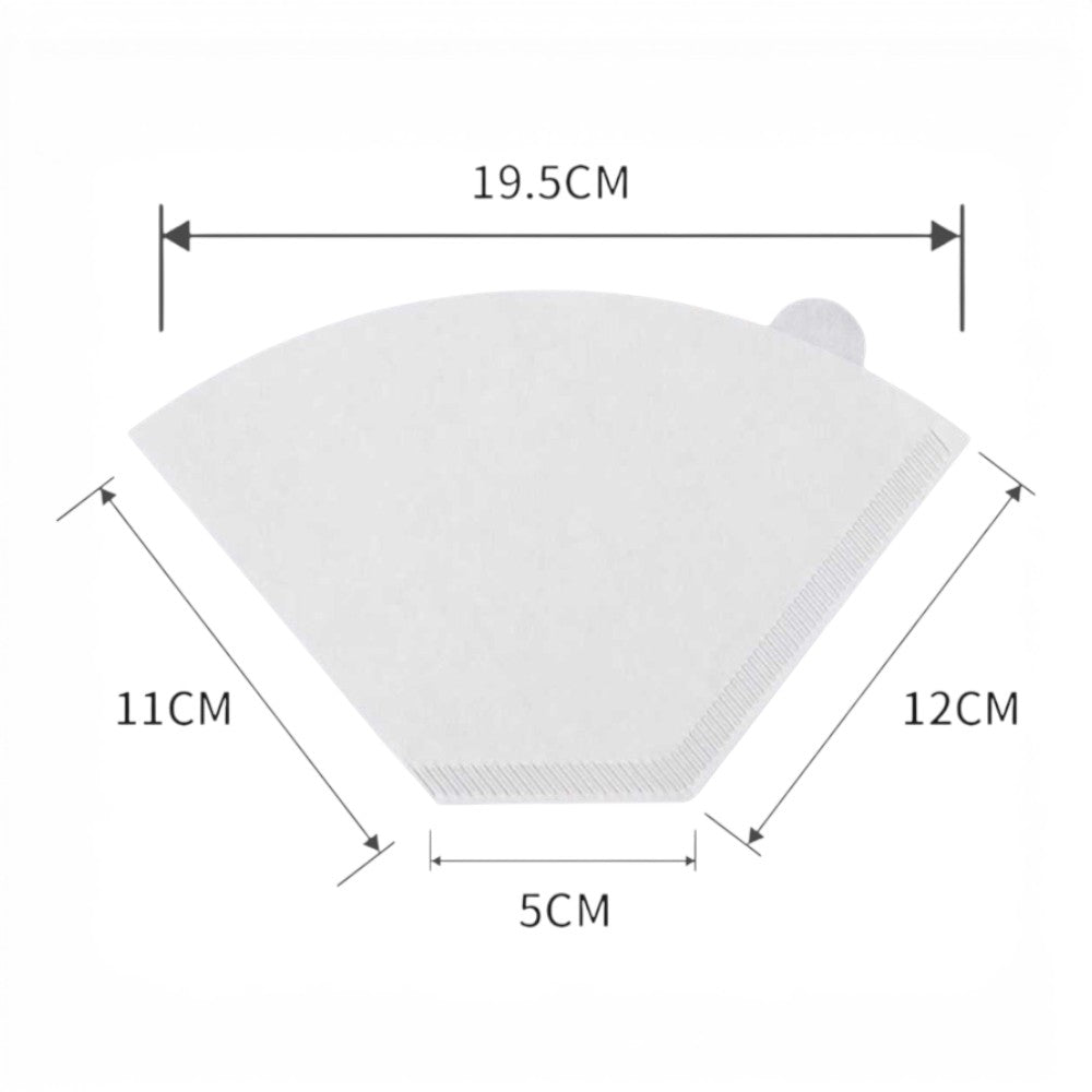FILTRO DESECHABLE P/CAFETERA 19.5X5X11CM (PAQ DE 50)