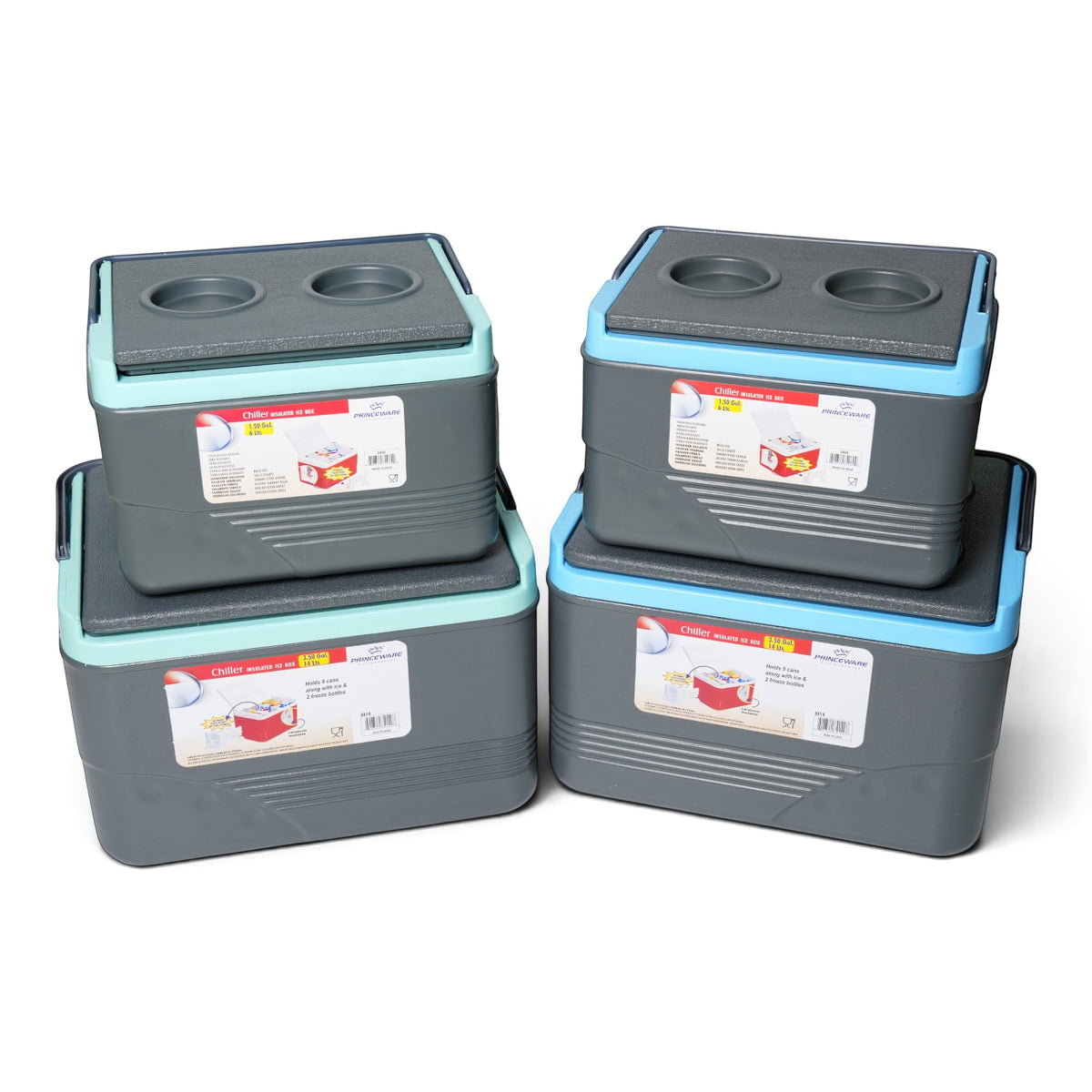 HIELERA 2PZA 14LT+6L