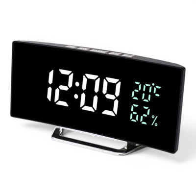 RELOJ DIGITAL C/TERMOMETRO Y HIGROMETRO
