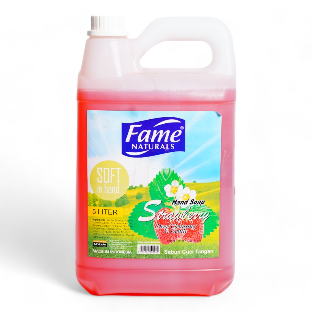 JABON LIQUIDO 5LT FRESA