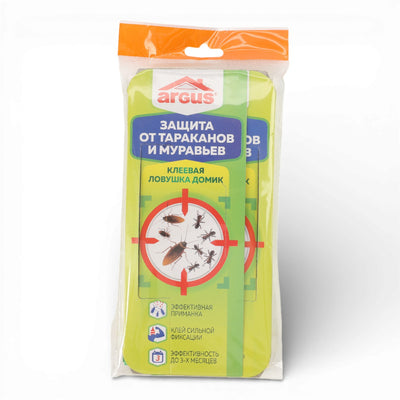 TRAMPA DE GOMA P/INSECTOS 9X19CM (JGO DE 5PZA)