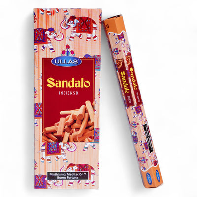 INCIENSO SANDALO (CJA D/6 TUBOS)