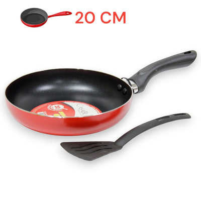 SARTEN NON STICK ROJO 20CM