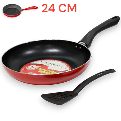 SARTEN NON STICK ROJO 24CM