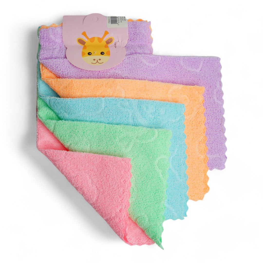 TOALLA DE MANO 30X30CM (SET DE 5)