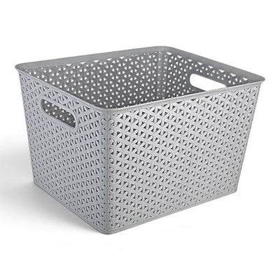 CANASTA PLASTICA GRANDE SIN TAPA