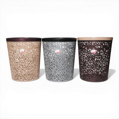 BASURERO PLASTICO 24.5X24.5X29.5CM