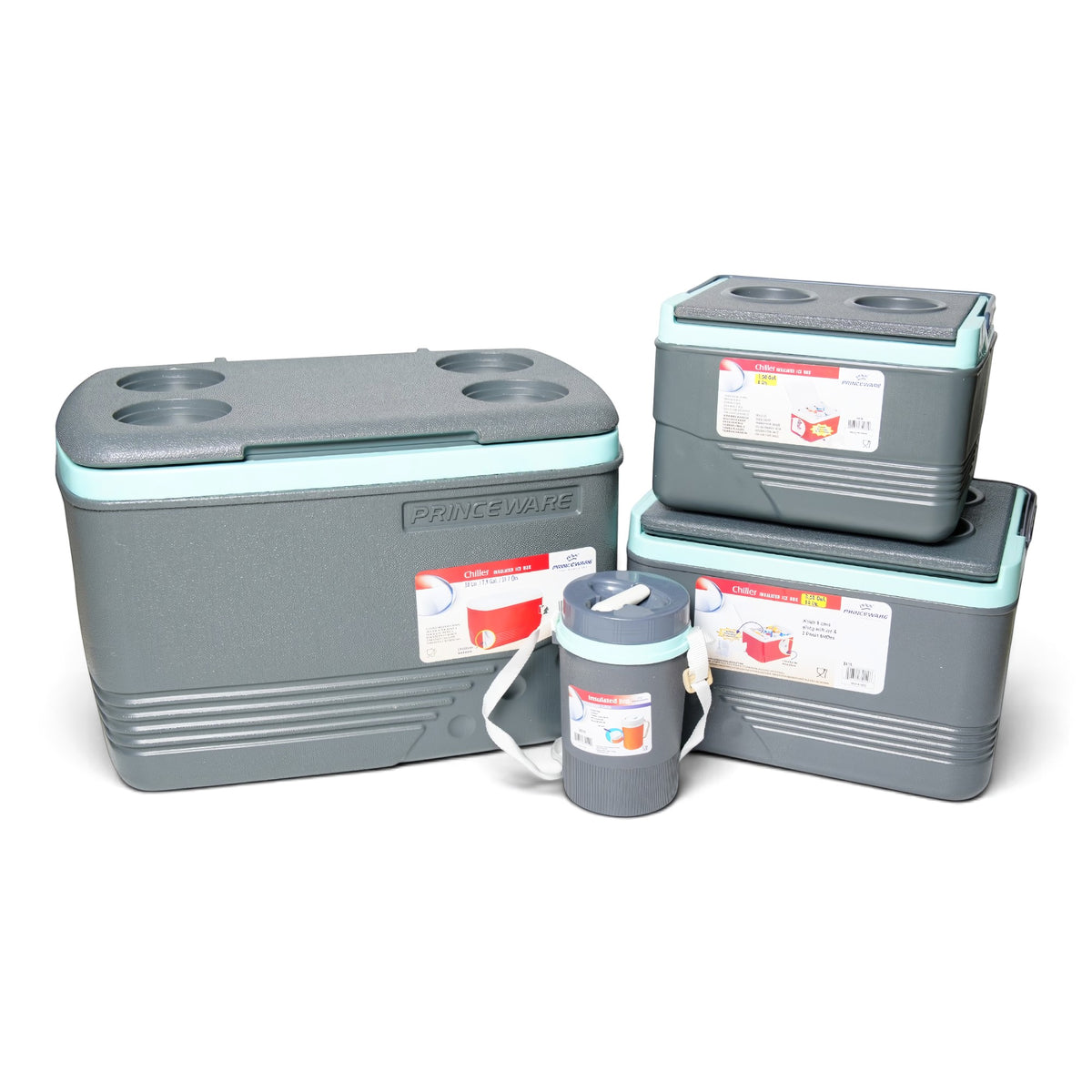 HIELERA 4PZA 30LT+14L+6L+1.25L