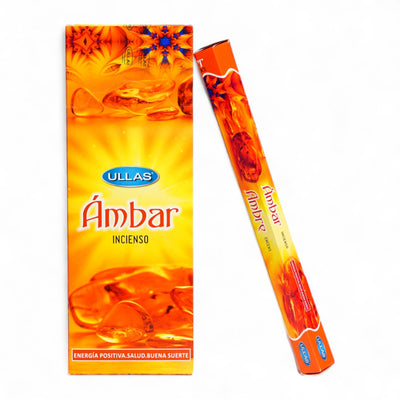 INCIENSO AMBAR (CJA D/6 TUBOS)
