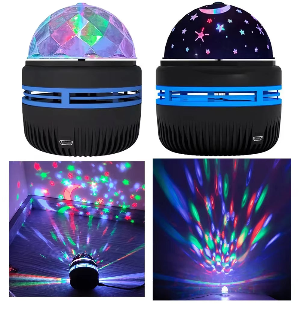 PROYECTOR LED DE ESTRELLAS P/NIÑOS 7.9X9.6CM