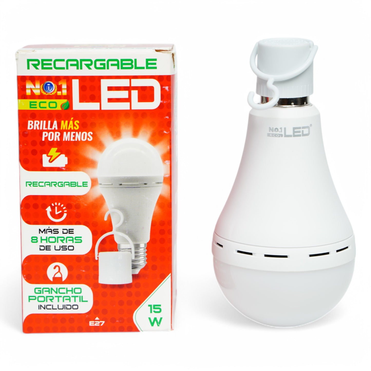 BOMBILLO USB RECARGABLE 15W