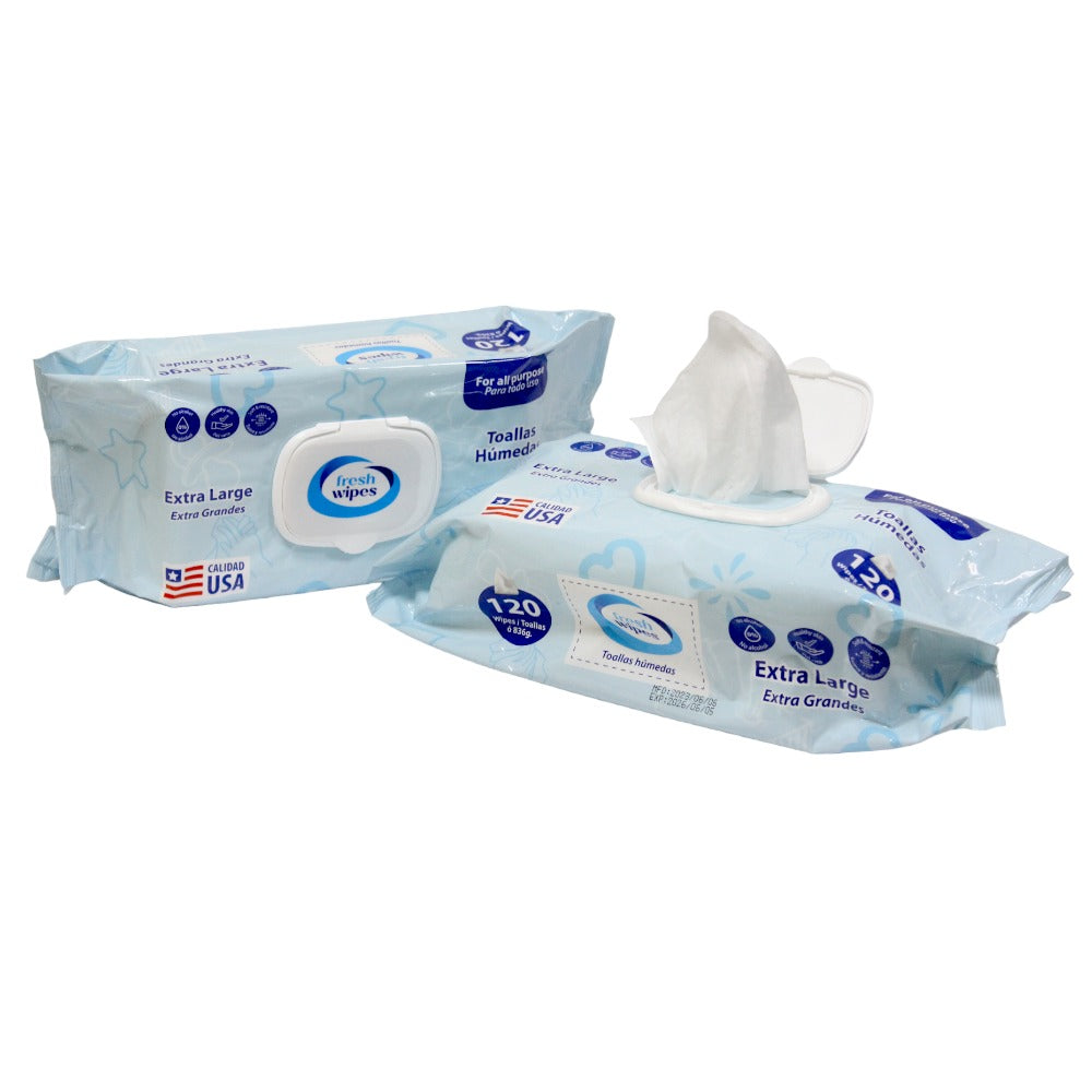 TOALLITA HUMEDAS 120 WIPES