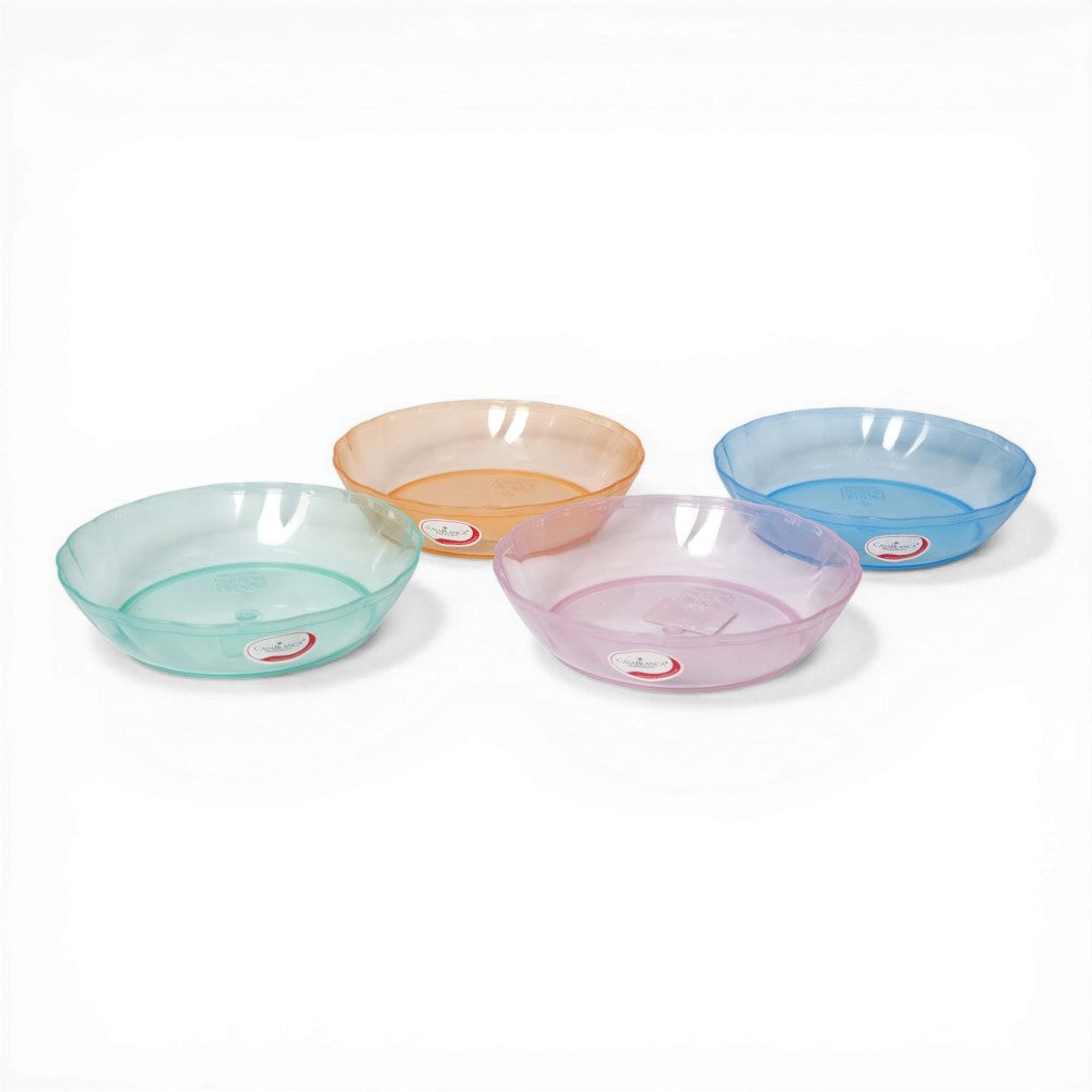 PLATO PLASTICO HONDO 18CM