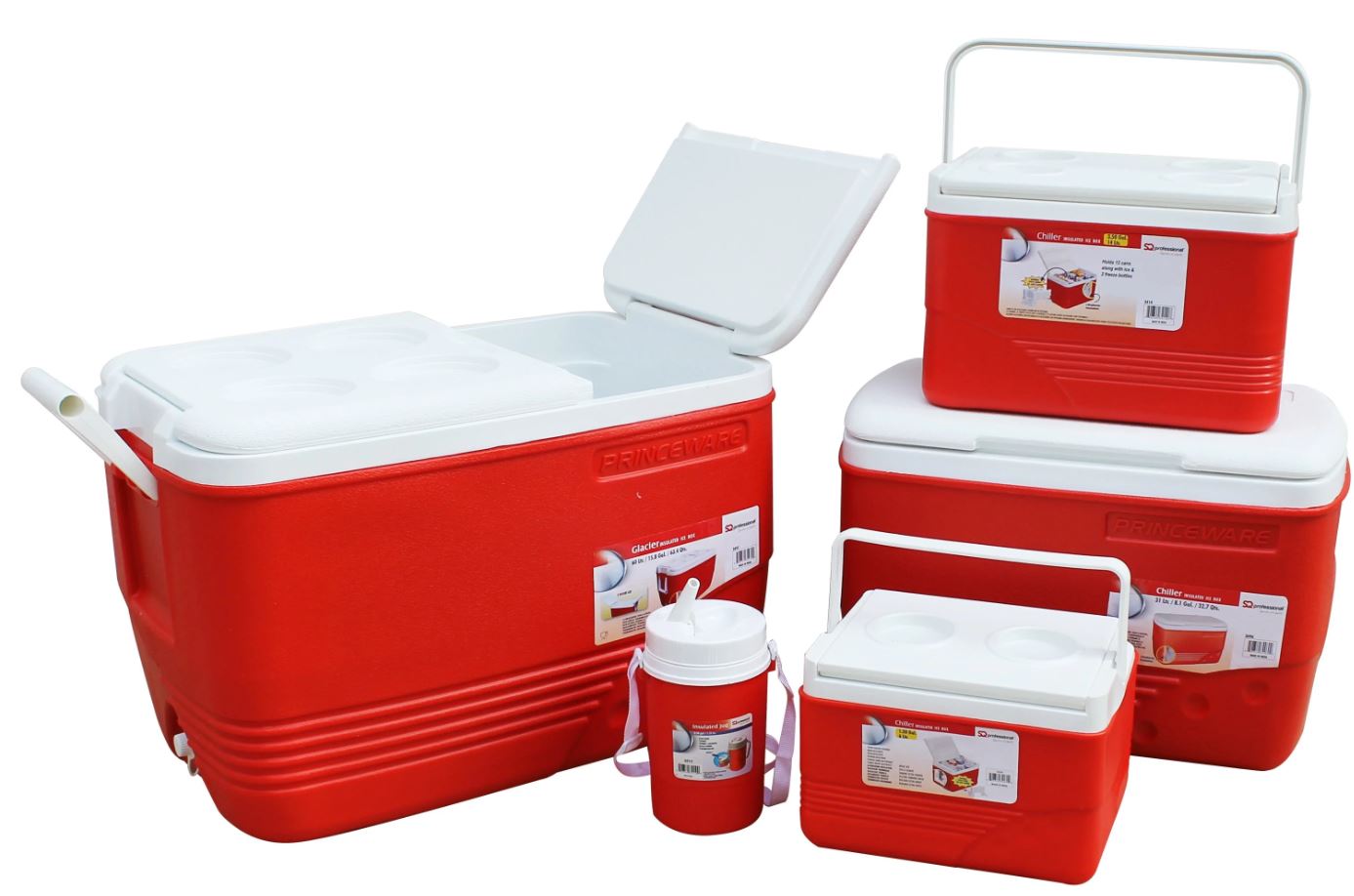 HIELERA 5PZA 60L+30L+14L+6L+1.25L