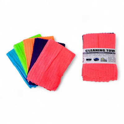 TOALLA MICROFIBRA 5PZA 30X30CM