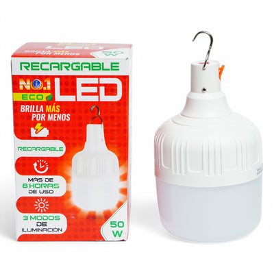 BOMBILLO USB RECARGABLE 50W