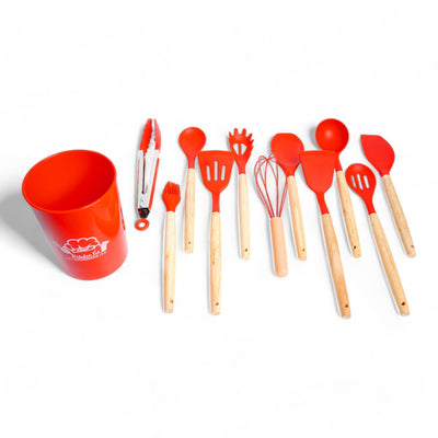 JGO D/UTENSILIO DE SILICONA 12PZA