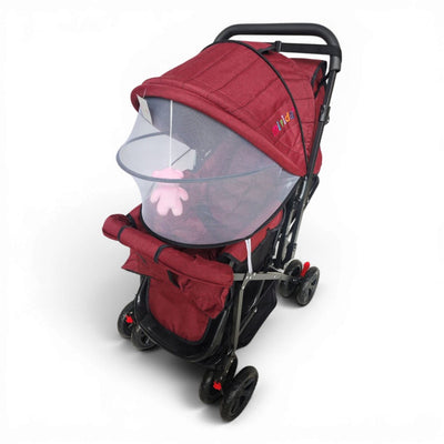 COCHE PARA BEBE ROJO