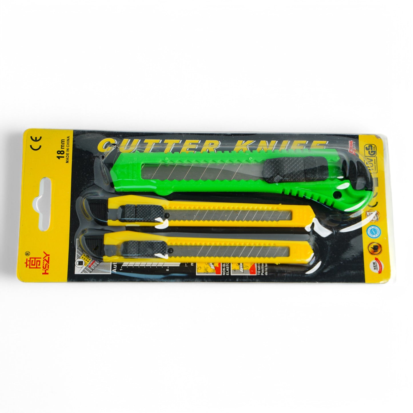 JGO. D/CUCHILLAS EXACTO 3PZA