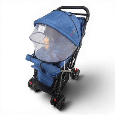 COCHE PARA BEBE AZUL
