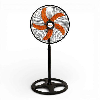 ABANICO 18" TURBO PLASTICO ASPA NARANJA
