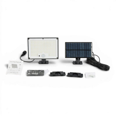 LAMPARA LED C/PANEL SOLAR 15.5X11CM