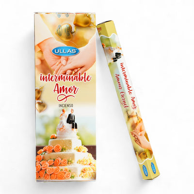 INCIENSO INTERMINABLE AMOR (CJA D/6 TUBOS)