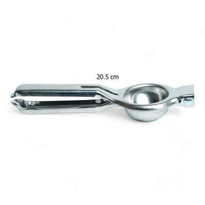 EXPRIMIDOR DE LIMON DE METAL 20CM