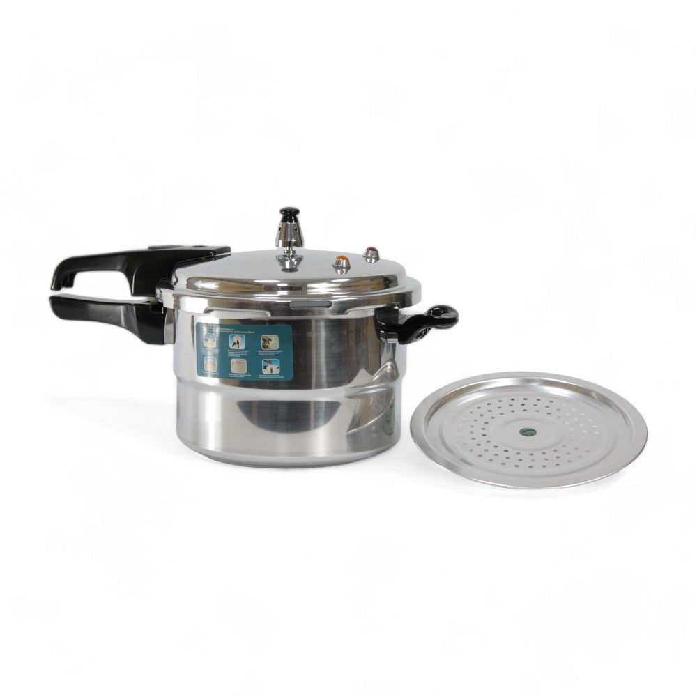 OLLA DE PRESION C/MALLA VAPOR 18CM/3L