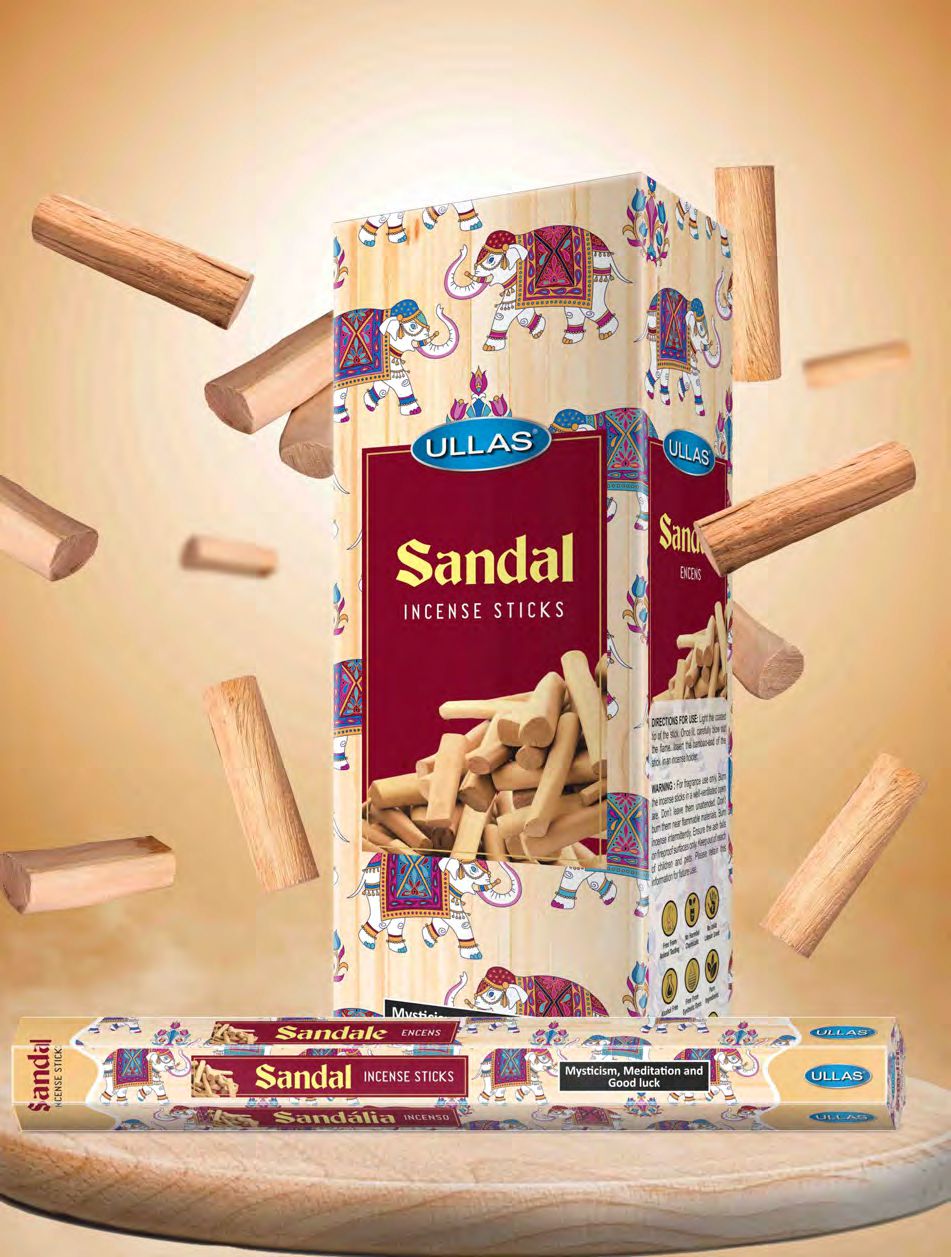 INCIENSO SANDALO (CJA D/6 TUBOS)