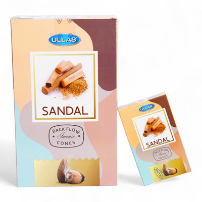INCIENSO CONO SANDALO (CJA D/10 UNI)